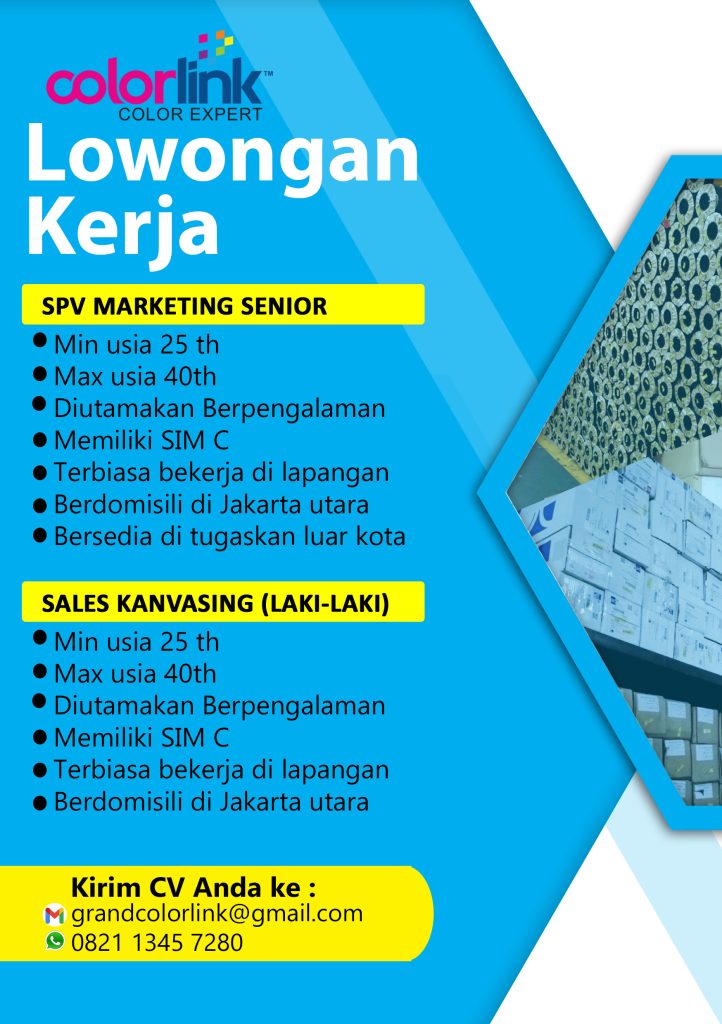 cetak poster loker jakarta